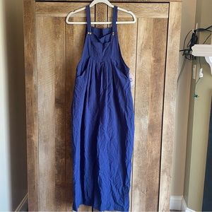La Mode Navy Overalls Size M